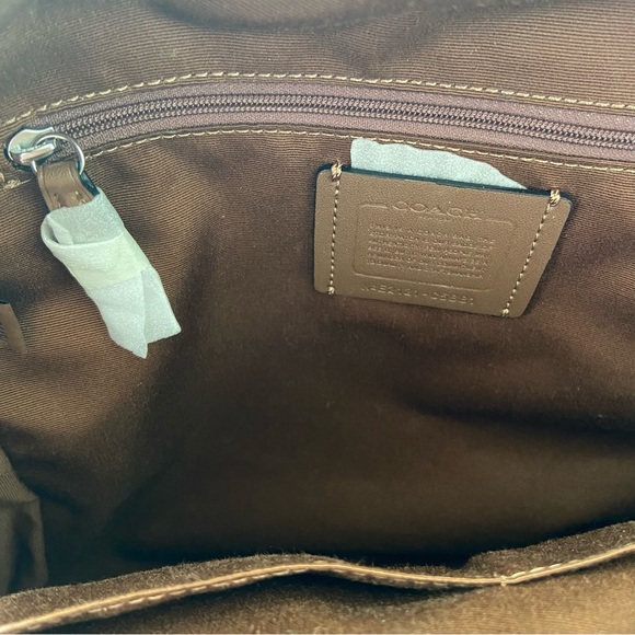 Coach Brown Interior Backpack - Picture 3 of 5